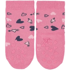 Sterntaler ABS Kruipsokken Dubbelpak Kat/hart Marine -Sterntaler sterntaler abs kruipsokken dubbelpak kat hart marine a409139 2