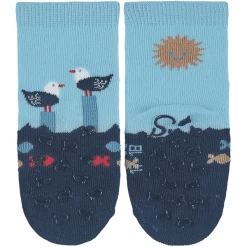 Sterntaler ABS Peutersokken Twin Pack Zeemeeuwen/Sable Hemelsblauw -Sterntaler sterntaler abs peutersokken twin pack zeemeeuwen sable hemelsblauw a409145 4
