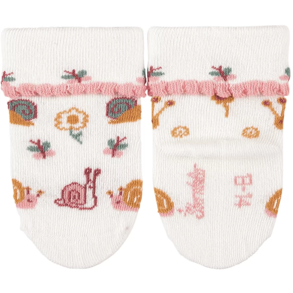 Sterntaler Baby Sokken 3-pack Ecru 6 Sterntaler Baby Sokken 3-pack Ecru - Afbeelding 4