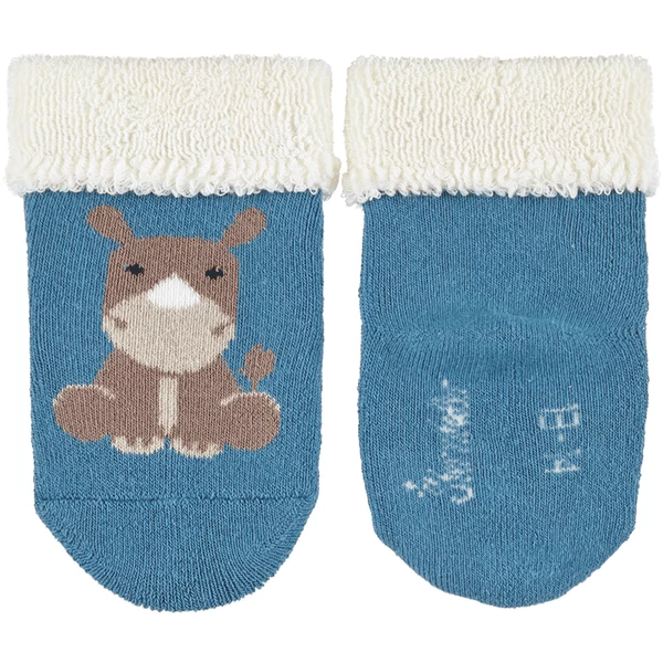 Sterntaler Baby Sokken 3-Pack Rhino Medium Blauw 4 Sterntaler Baby Sokken 3-Pack Rhino Medium Blauw - Afbeelding 2