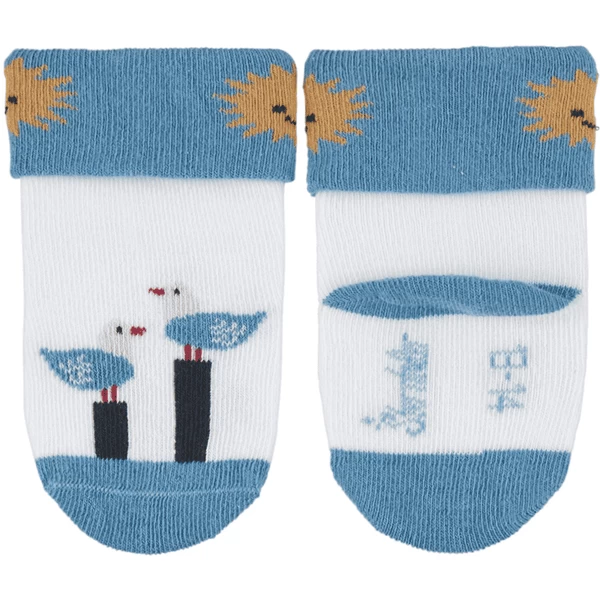 Sterntaler Babysokjes 3-pack Zeemeeuw Wit 4 Sterntaler Babysokjes 3-pack Zeemeeuw Wit - Afbeelding 2