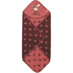 Sterntaler Badcape Emmily Lichtrood 80 X 80 Cm 9 Sterntaler Badcape Emmily Lichtrood 80 X 80 Cm -Sterntaler sterntaler badcape emmily lichtrood 80 x 80 cm a327059 3