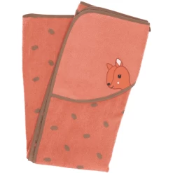 Sterntaler Badcape Enna Koraal 100 X 100 Cm -Sterntaler sterntaler badcape enna koraal 100 x 100 cm a351497 2