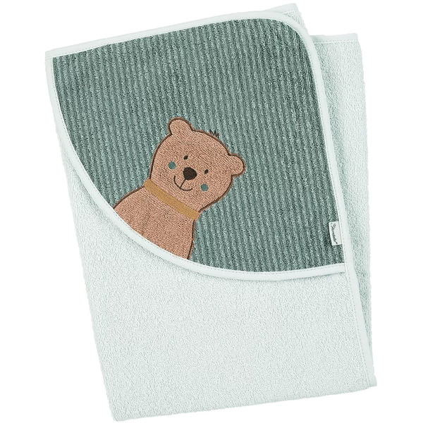 Sterntaler Badhanddoek Met Kap Ben Lichtgroen 80 X 80 Cm 7 Sterntaler Badhanddoek Met Kap Ben Lichtgroen 80 X 80 Cm - Afbeelding 5