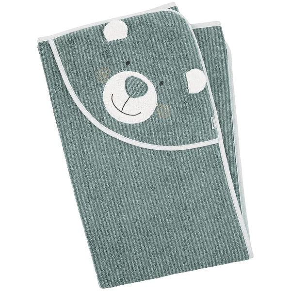 Sterntaler Badhanddoek Met Kap Ben Medium Groen 100 X 100 Cm 7 Sterntaler Badhanddoek Met Kap Ben Medium Groen 100 X 100 Cm - Afbeelding 5