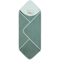 Sterntaler Badhanddoek Met Kap Ben Medium Groen 80 X 80 Cm -Sterntaler sterntaler badhanddoek met kap ben medium groen 80 x 80 cm a301075 2