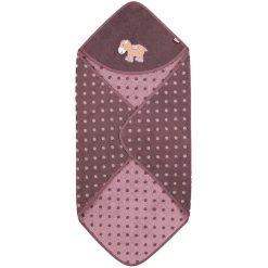 Sterntaler Badhanddoek Pauline Licht Paars 80 X 80 Cm -Sterntaler sterntaler badhanddoek pauline licht paars 80 x 80 cm a301076 2