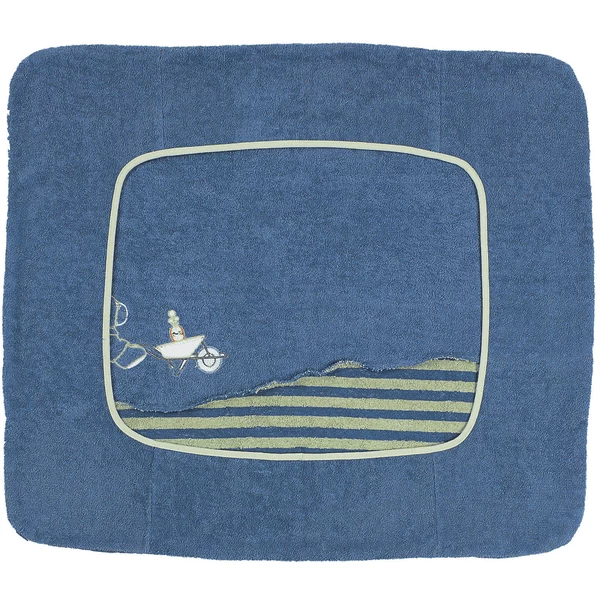 Sterntaler Ezel Verzorgingskussenhoes Emmilius Medium Blauw 4 Sterntaler Ezel Verzorgingskussenhoes Emmilius Medium Blauw - Afbeelding 2