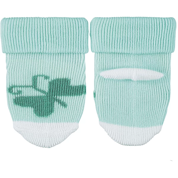 Sterntaler First Baby Socks 3-Pack Hearts White 5 Sterntaler First Baby Socks 3-Pack Hearts White - Afbeelding 3