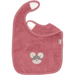 Sterntaler GOTS Klittenband Slabbetje Dubbelpak Mabel Roze -Sterntaler sterntaler gots klittenband slabbetje dubbelpak mabel roze a351321 2