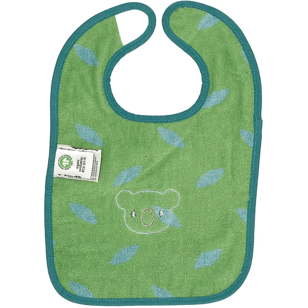 Sterntaler GOTS Klittenband Slabbetje Kalla Blauw Gemêleerd 5 Sterntaler GOTS Klittenband Slabbetje Kalla Blauw Gemêleerd - Afbeelding 3