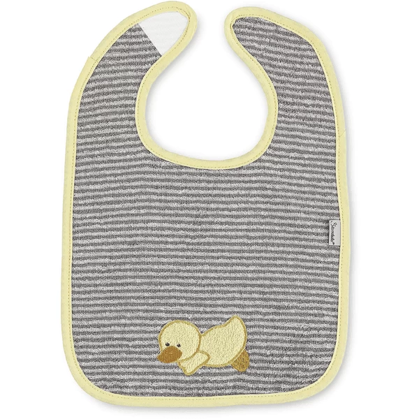 Sterntaler Klittenband Slabbetje Edda Grijs 4 Sterntaler Klittenband Slabbetje Edda Grijs - Afbeelding 2