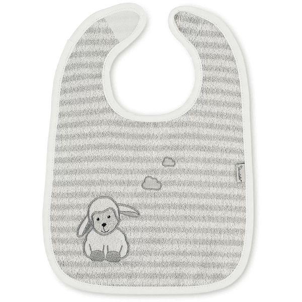 Sterntaler Klittenband Slabbetje Stanley Grijs 4 Sterntaler Klittenband Slabbetje Stanley Grijs - Afbeelding 2