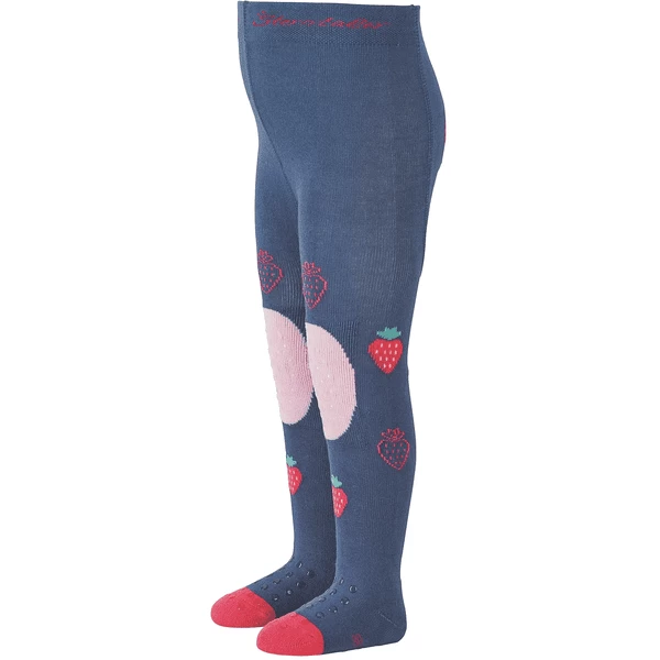 Sterntaler Kruipende Panty Aardbei Blauw 4 Sterntaler Kruipende Panty Aardbei Blauw - Afbeelding 2