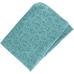 Sterntaler Mousseline Knuffeldeken Elia Donker Turquoise 120 X 120 Cm -Sterntaler sterntaler mousseline knuffeldeken elia donker turquoise 120 x 120 cm a387269 2