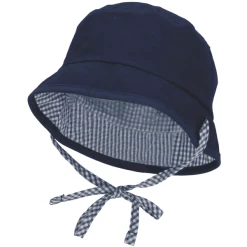 Sterntaler Omkeerbaar Vissershoedje Vichy-ruitje Marine -Sterntaler sterntaler omkeerbaar vissershoedje vichy ruitje marine a408324 4