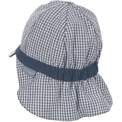 Sterntaler Omkeerbare Peaked Cap Vichy/Uni Marine -Sterntaler sterntaler omkeerbare peaked cap vichy uni marine a408322 2