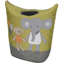 Sterntaler Opbergmand Eddy + Happy Donkergroen -Sterntaler sterntaler opbergmand eddy happy donkergroen a387343 4