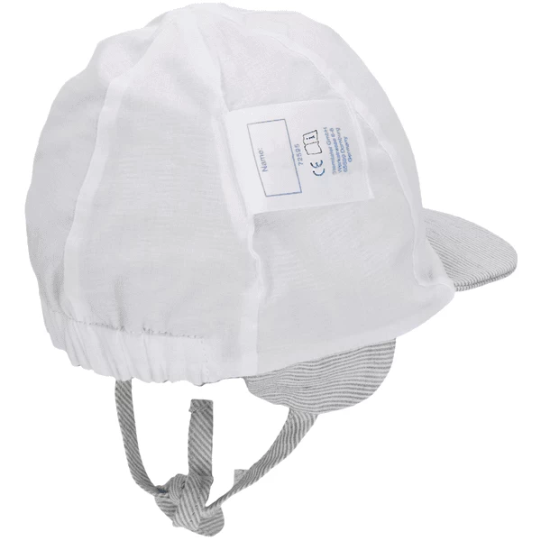 Sterntaler Peaked Cap Gestreept Donkergroen 7 Sterntaler Peaked Cap Gestreept Donkergroen - Afbeelding 5