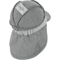 Sterntaler Peaked Cap Met Nekbeschermer Badstof Rookgrijs -Sterntaler sterntaler peaked cap met nekbeschermer badstof rookgrijs a408443 3