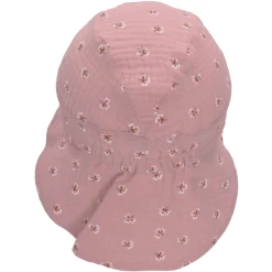 Sterntaler Peaked Cap Met Nekbeschermer Bloemen Lichtroze -Sterntaler sterntaler peaked cap met nekbeschermer bloemen lichtroze a402317 2
