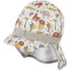 Sterntaler Peaked Cap Met Nekbeschermer Dieren Wit -Sterntaler sterntaler peaked cap met nekbeschermer dieren wit a408464