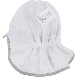 Sterntaler Peaked Cap Met Nekbeschermer Dieren Wit -Sterntaler sterntaler peaked cap met nekbeschermer dieren wit a408464 4