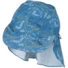 Sterntaler Peaked Cap Met Nekbeschermer Dino Blauw -Sterntaler sterntaler peaked cap met nekbeschermer dino blauw a408916