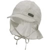 Sterntaler Peaked Cap Met Nekbeschermer Gestreept Donkergroen -Sterntaler sterntaler peaked cap met nekbeschermer gestreept donkergroen a408454