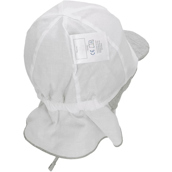 Sterntaler Peaked Cap Met Nekbeschermer Gestreept Donkergroen 7 Sterntaler Peaked Cap Met Nekbeschermer Gestreept Donkergroen - Afbeelding 5