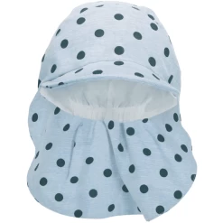 Sterntaler Peaked Cap Met Nekbeschermer Stippen Hemelsblauw -Sterntaler sterntaler peaked cap met nekbeschermer stippen hemelsblauw a408255 3