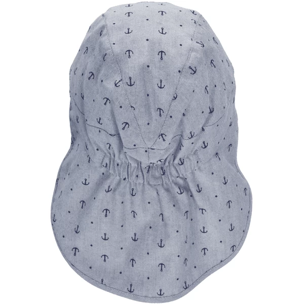 Sterntaler Peaked Cap Met Nekbescherming Anker Rookgrijs 6 Sterntaler Peaked Cap Met Nekbescherming Anker Rookgrijs - Afbeelding 4