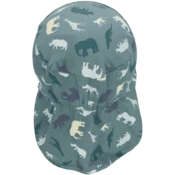 Sterntaler Peaked Cap Met Nekbescherming Safari Donkergroen -Sterntaler sterntaler peaked cap met nekbescherming safari donkergroen a408611 2