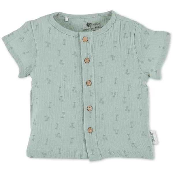 Sterntaler Set Shirt+short Palmboom Medium Groen 4 Sterntaler Set Shirt+short Palmboom Medium Groen - Afbeelding 2