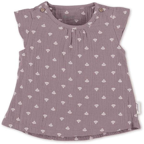 Sterntaler Set Shirt+short Shell Paars 4 Sterntaler Set Shirt+short Shell Paars - Afbeelding 2