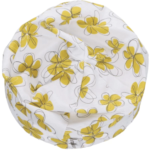 Sterntaler Slouch Beanie Bloemen Wit 6 Sterntaler Slouch Beanie Bloemen Wit - Afbeelding 4