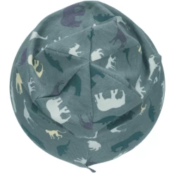 Sterntaler Slouch Beanie Safari Dieren Donkergroen -Sterntaler sterntaler slouch beanie safari dieren donkergroen a408623 2