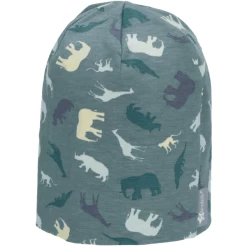 Sterntaler Slouch Beanie Safari Dieren Donkergroen -Sterntaler sterntaler slouch beanie safari dieren donkergroen a408623 4