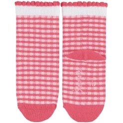 Sterntaler Sokken 3-pack Vichy Ruit Koraal -Sterntaler sterntaler sokken 3 pack vichy ruit koraal a409474 1