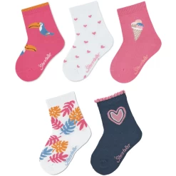 Sterntaler Sokken 5-pack Meisjes Roze -Sterntaler sterntaler sokken 5 pack meisjes roze a409406 1