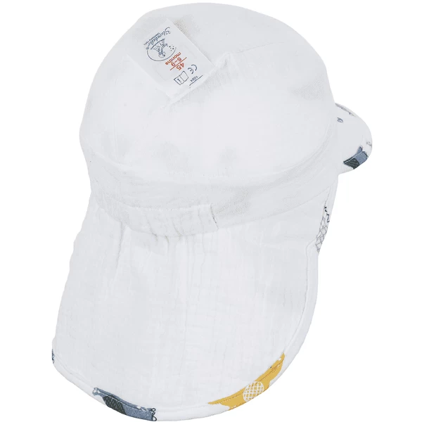 Sterntaler Takkepet Met Nekbescherming Dinos Ecru 6 Sterntaler Takkepet Met Nekbescherming Dinos Ecru - Afbeelding 4