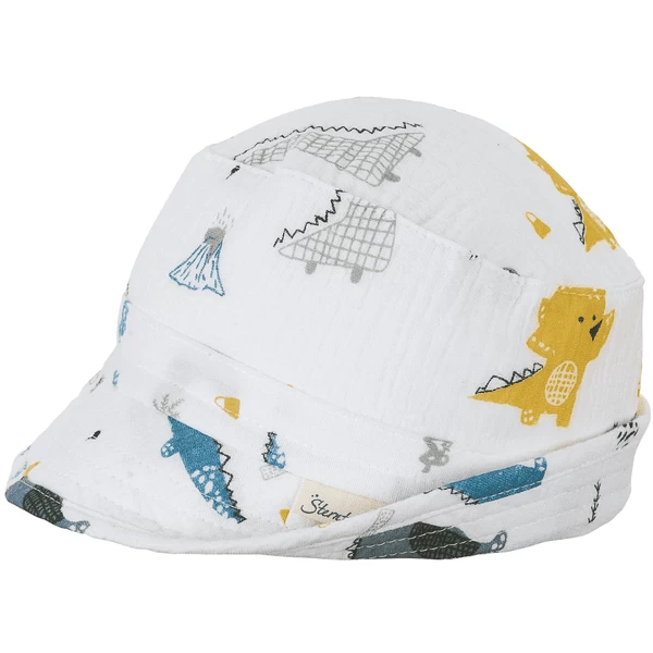 Sterntaler Vissershoed Dinos Ecru 4 Sterntaler Vissershoed Dinos Ecru - Afbeelding 2