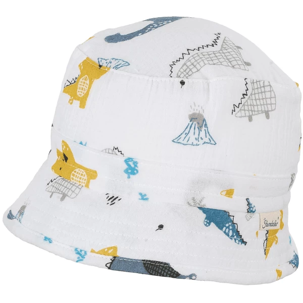 Sterntaler Vissershoed Dinos Ecru 6 Sterntaler Vissershoed Dinos Ecru - Afbeelding 4