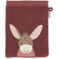 Sterntaler Washandschoen Emmily Donkerrood -Sterntaler sterntaler washandschoen emmily donkerrood a327105 2