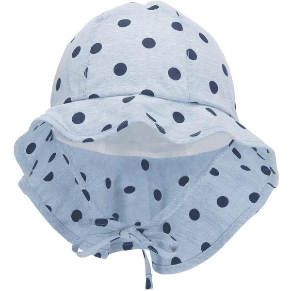Sterntaler Zonnehoed Stippen Hemelsblauw 6 Sterntaler Zonnehoed Stippen Hemelsblauw - Afbeelding 4